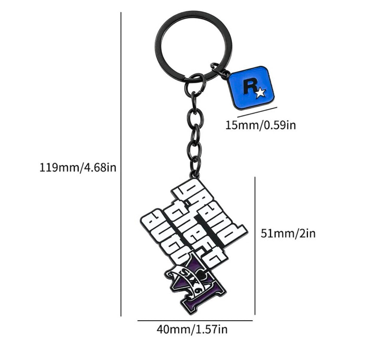 GTA 6 Keychain